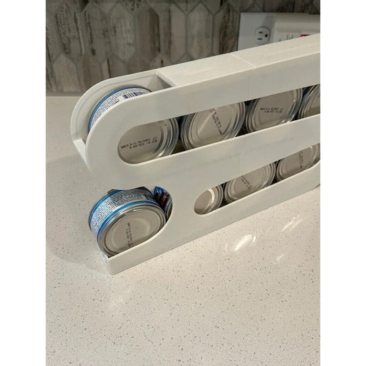 Cat Food Can Dispenser, 5.5oz cans, holds 8 cans