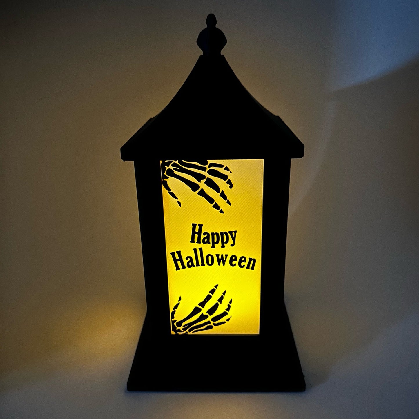 Halloween Lantern display lamp (tea light) - 4 different scenes