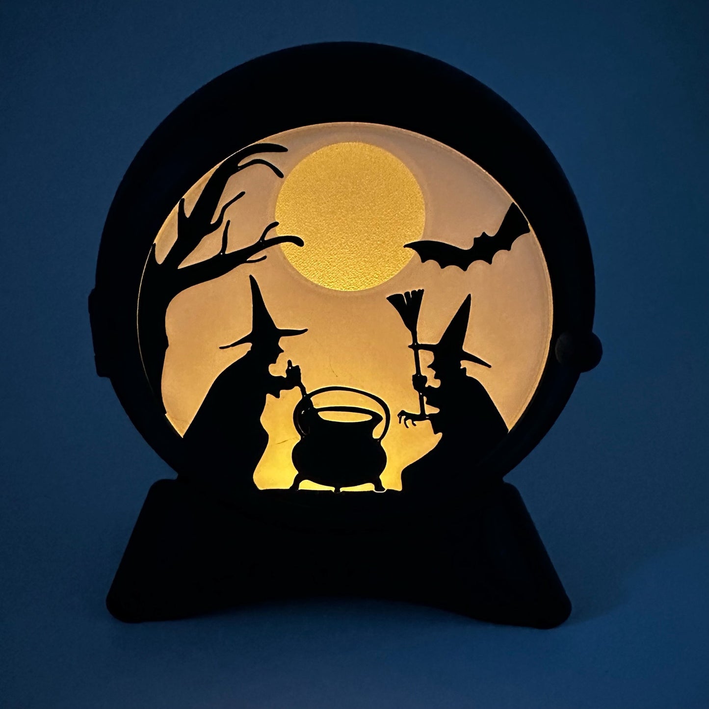 Halloween Tea Light Display Lamp with 6 scenes