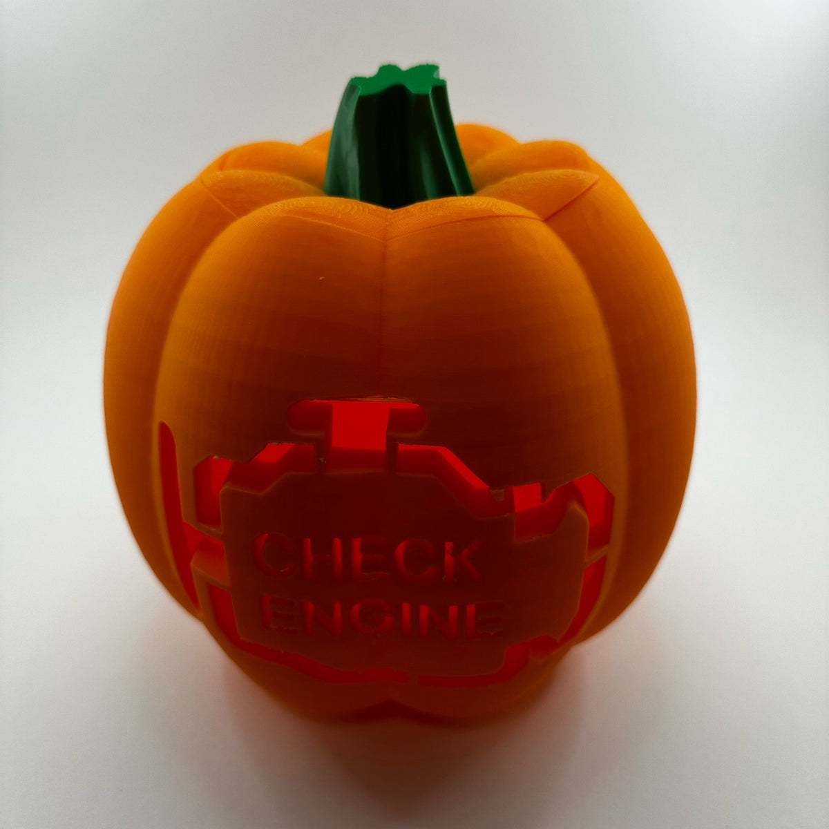 Check Engine pumpkin