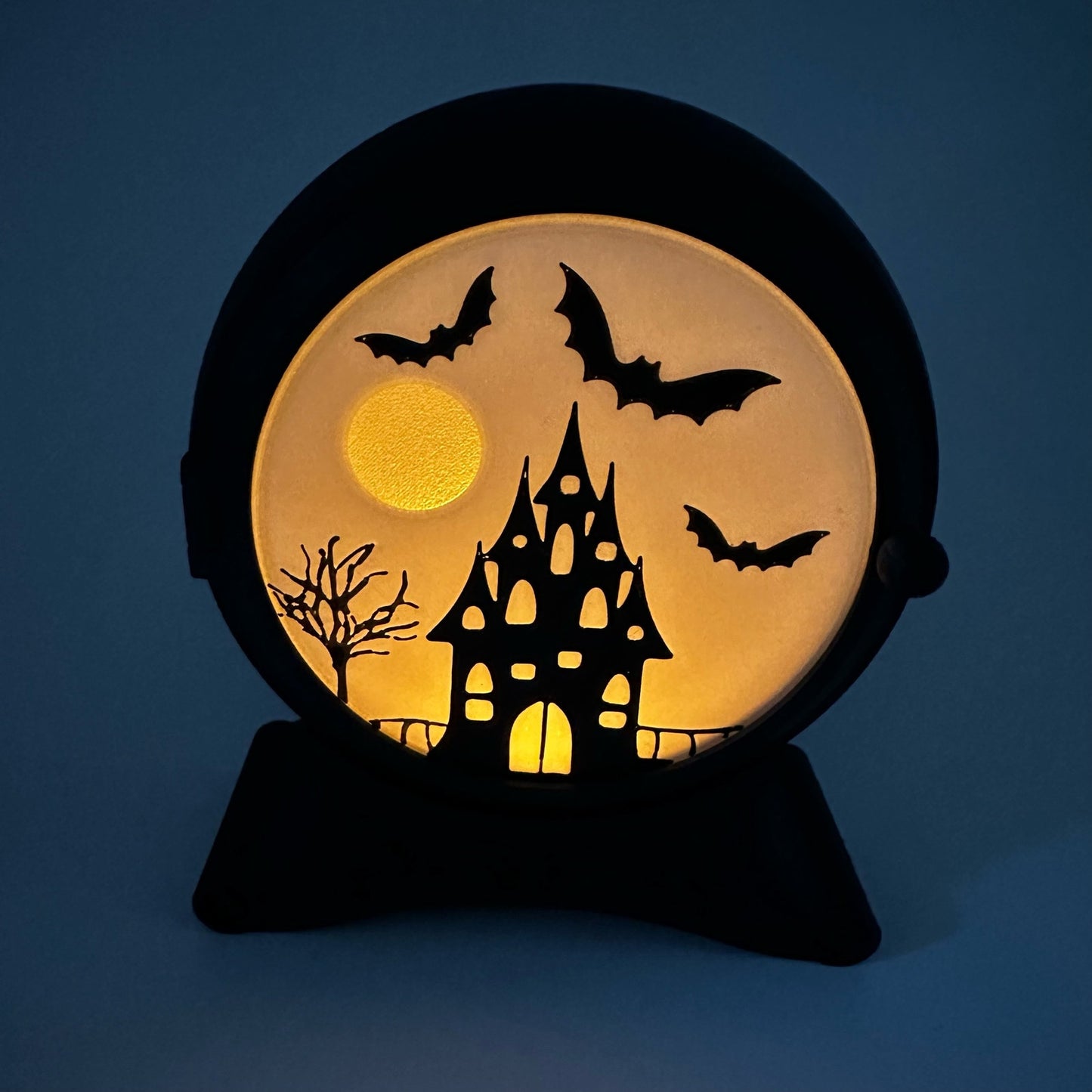 Halloween Tea Light Display Lamp with 6 scenes