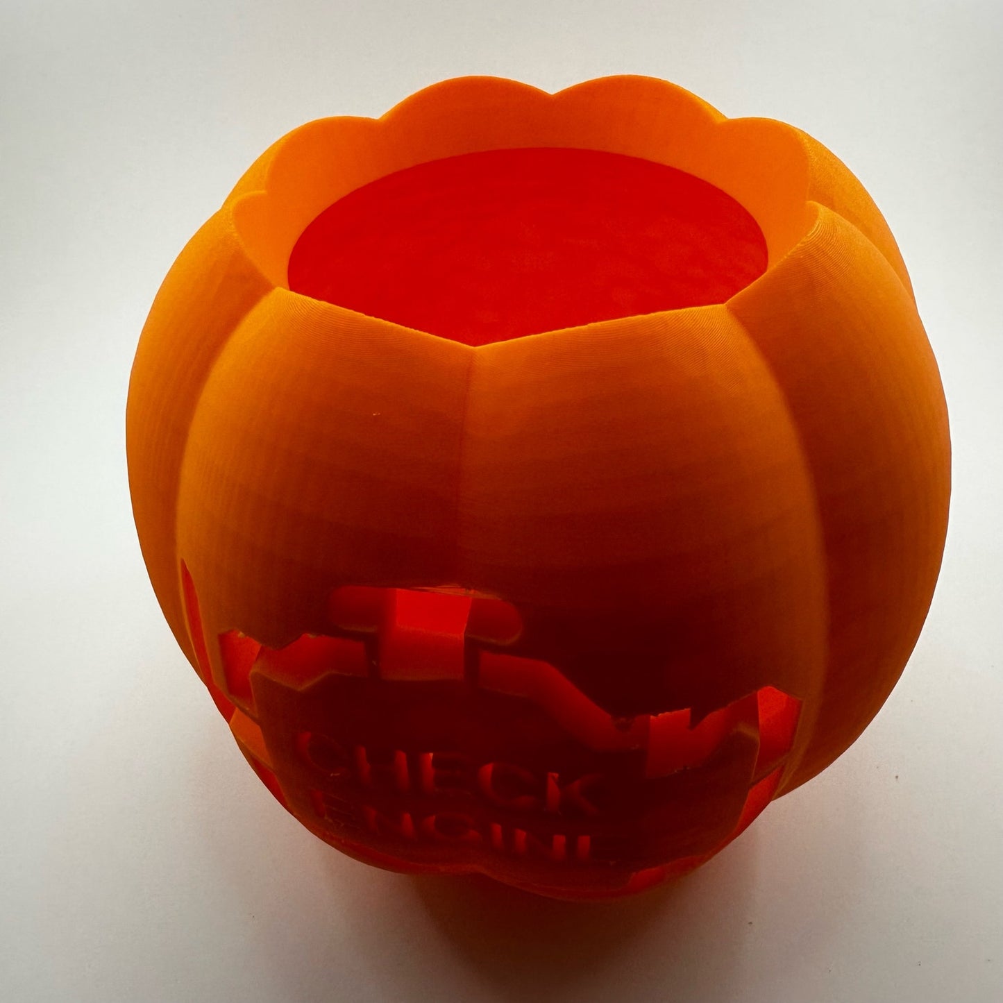 Check Engine pumpkin