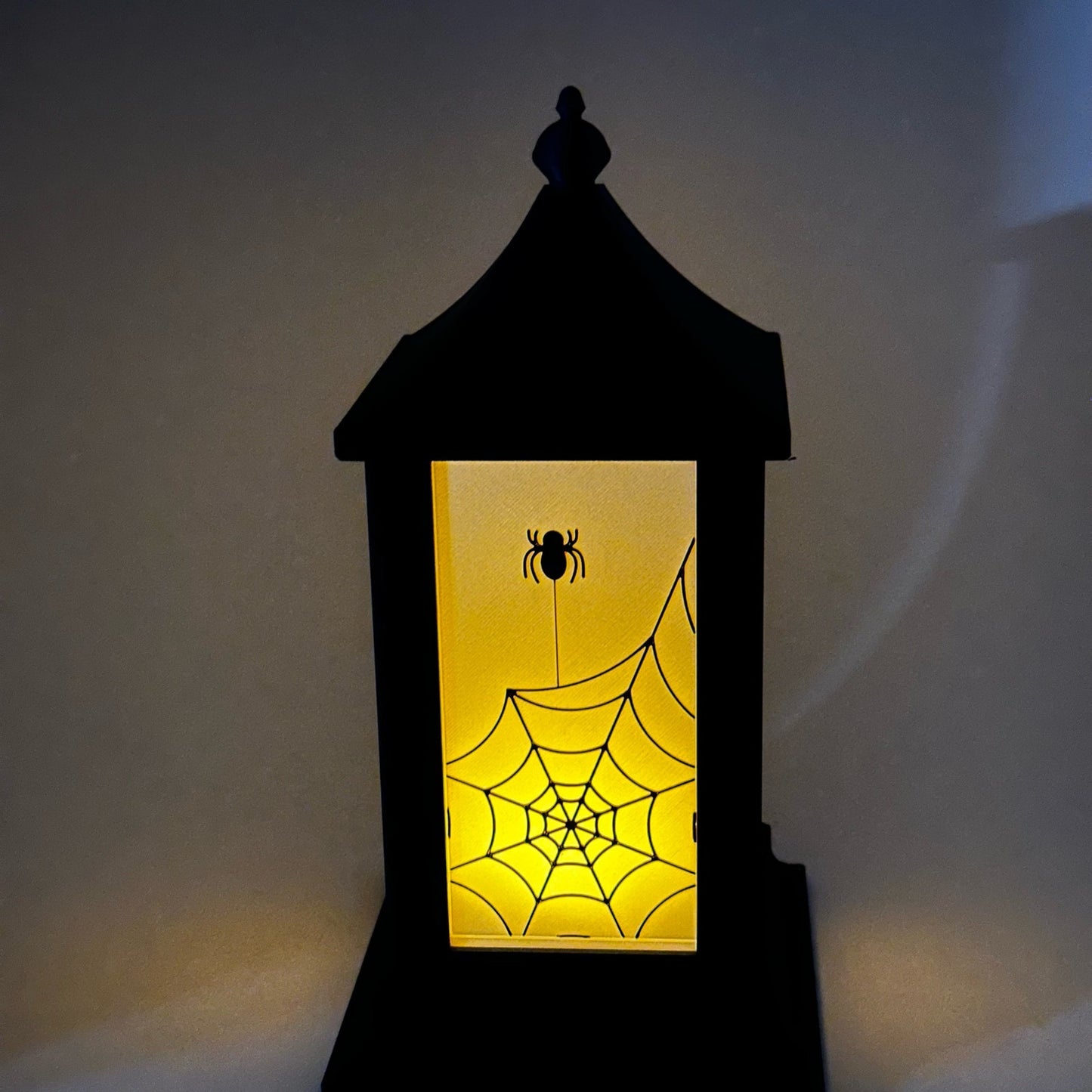 Halloween Lantern display lamp (tea light) - 4 different scenes