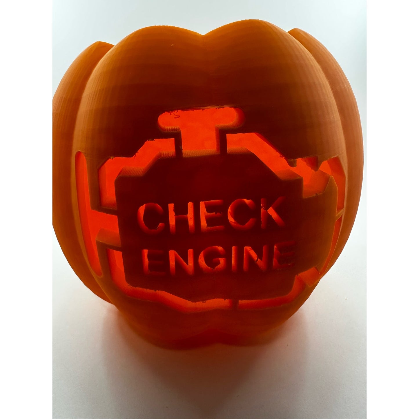 Check Engine pumpkin