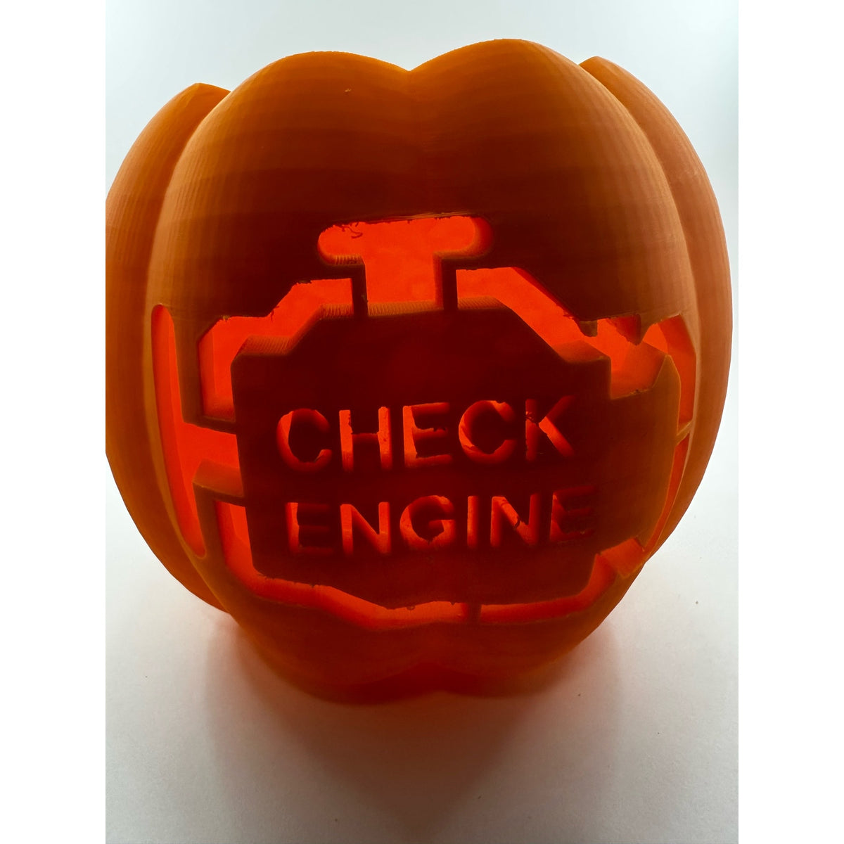 Check Engine pumpkin