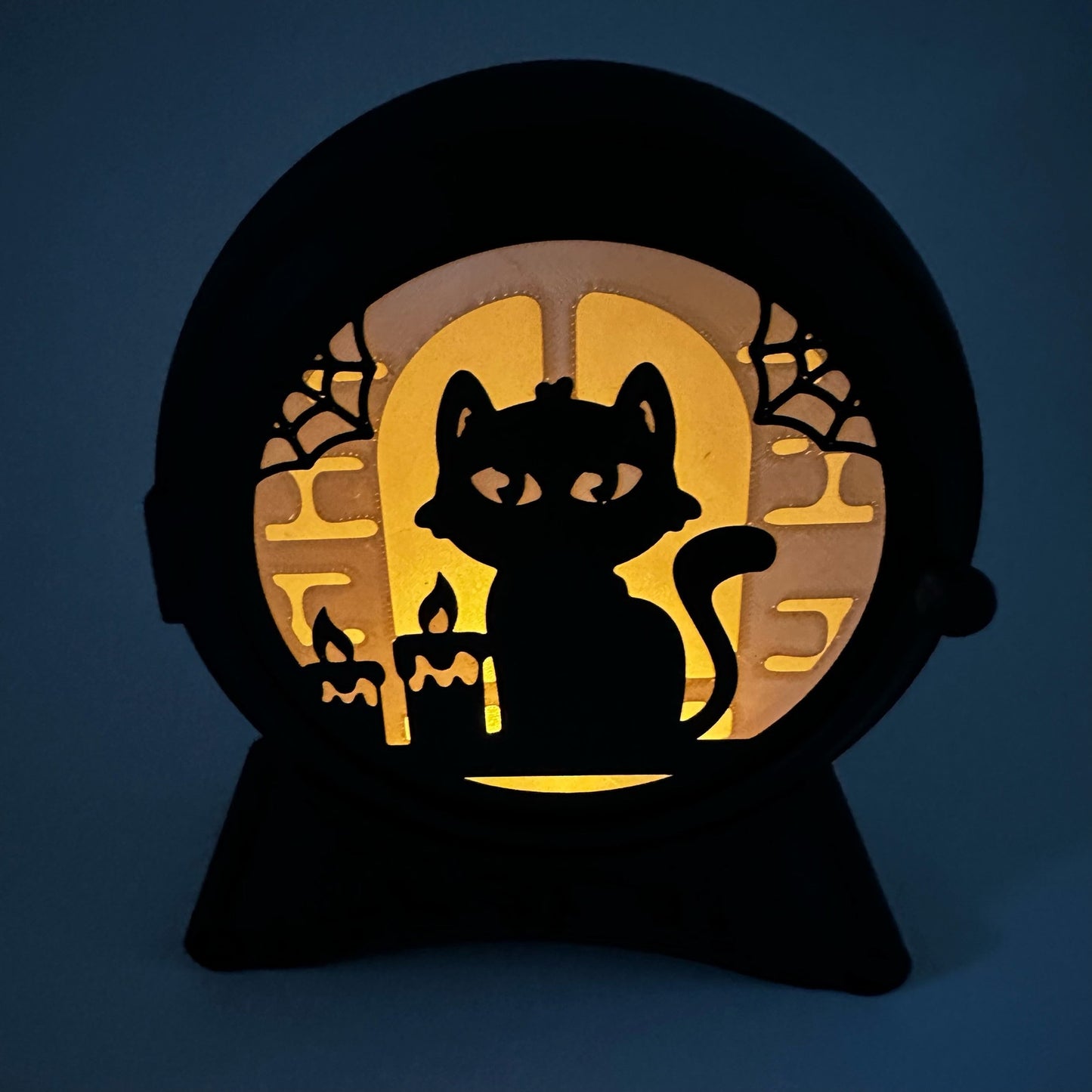 Halloween Tea Light Display Lamp with 6 scenes
