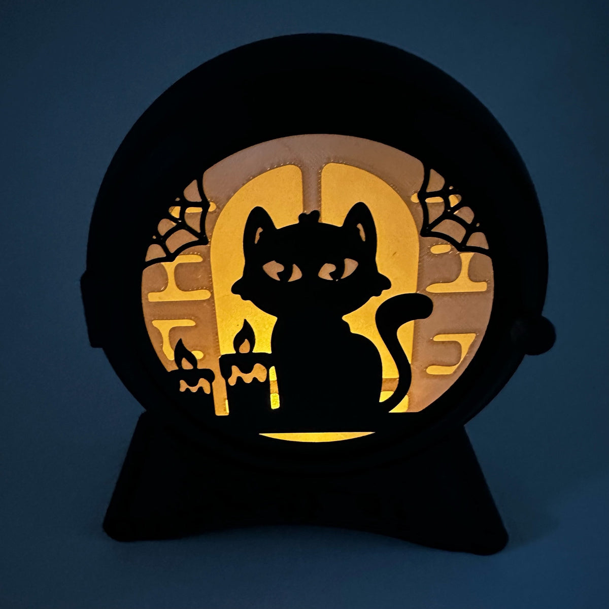 Halloween Tea Light Display Lamp with 6 scenes