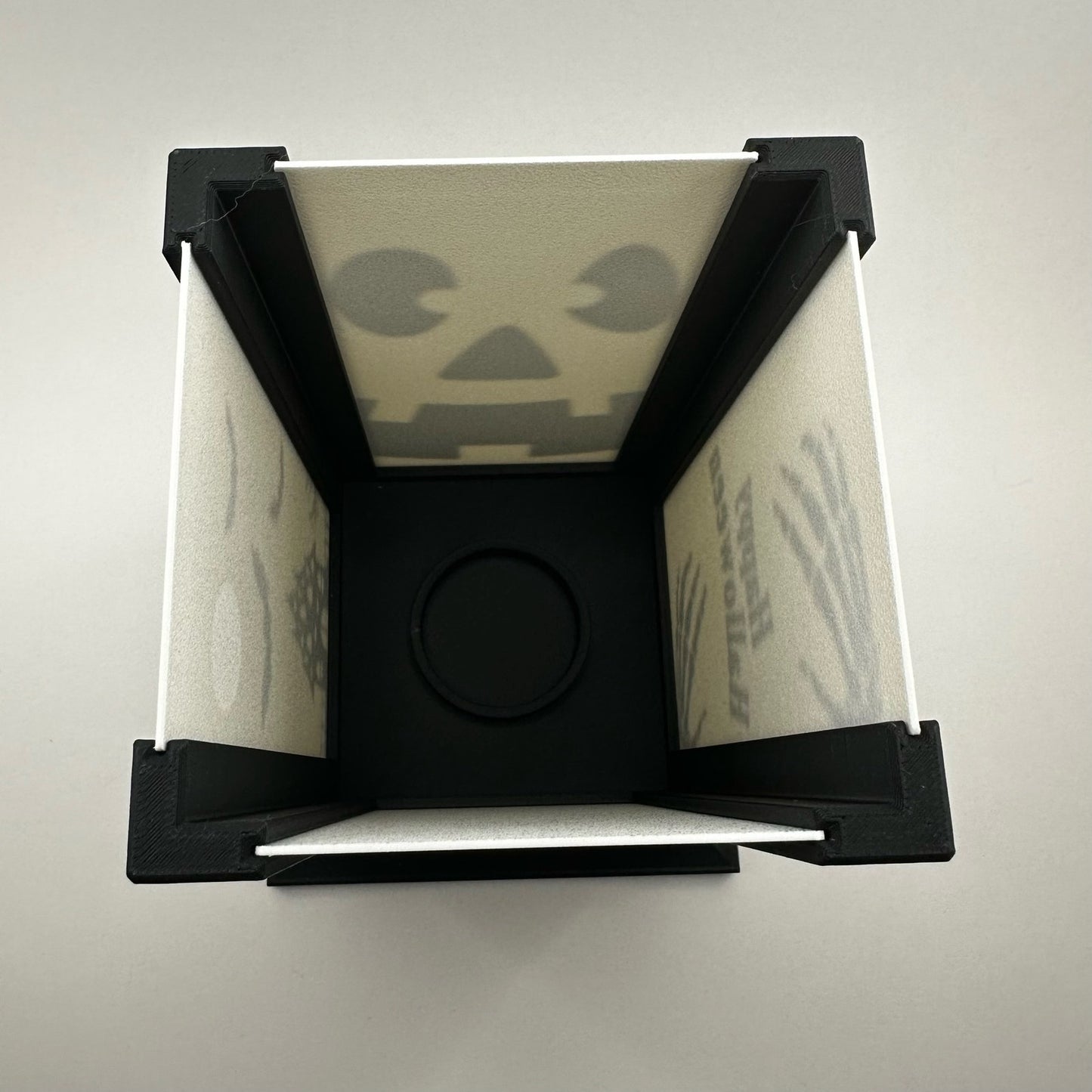 Halloween Lantern display lamp (tea light) - 4 different scenes