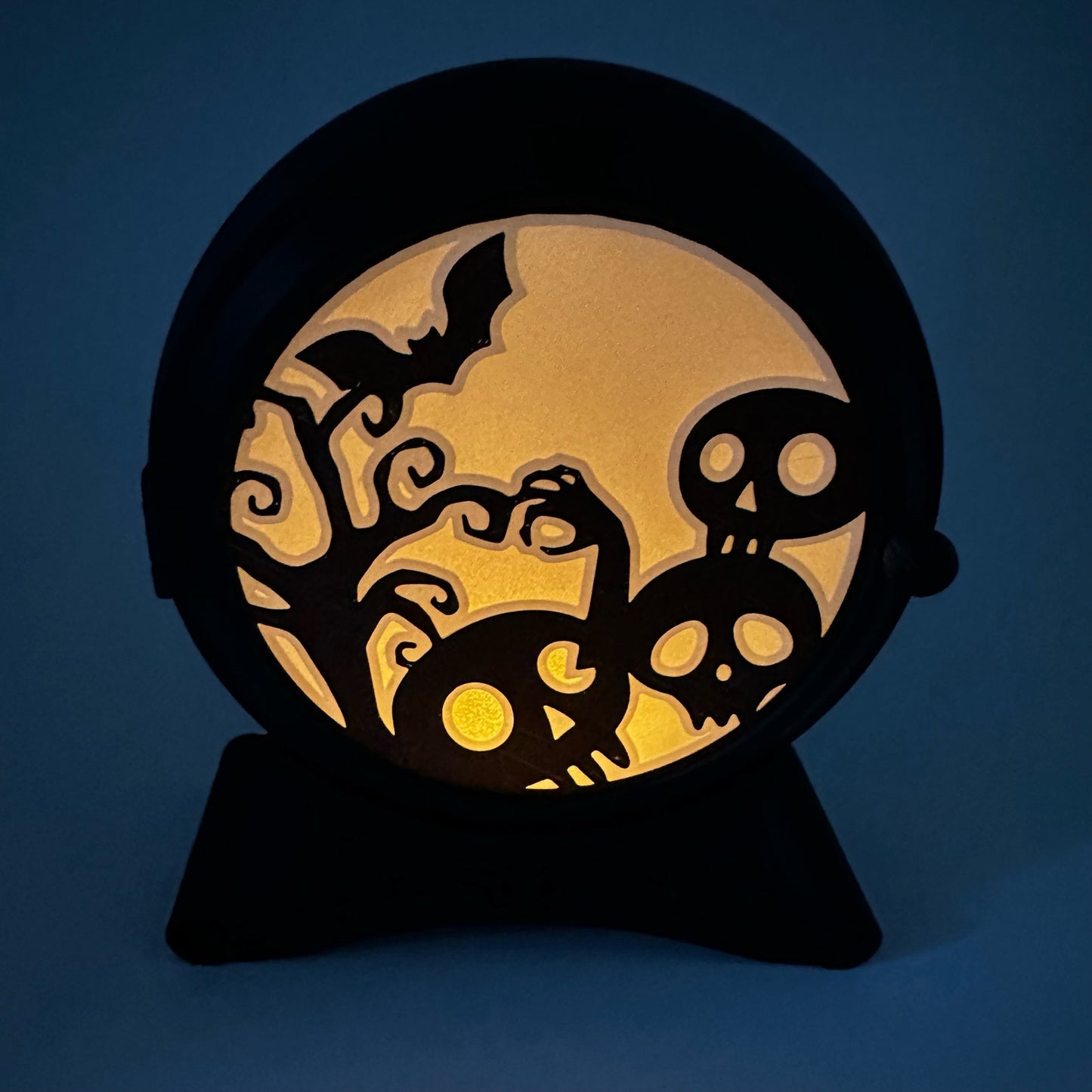Halloween Tea Light Display Lamp with 6 scenes