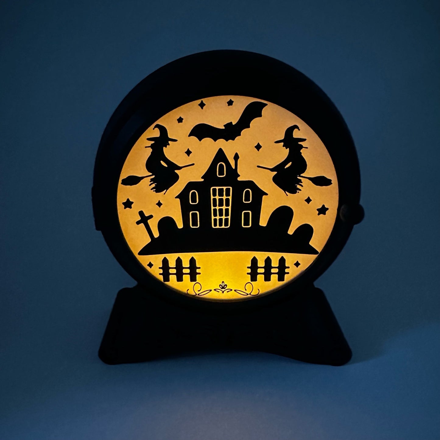 Halloween Tea Light Display Lamp with 6 scenes