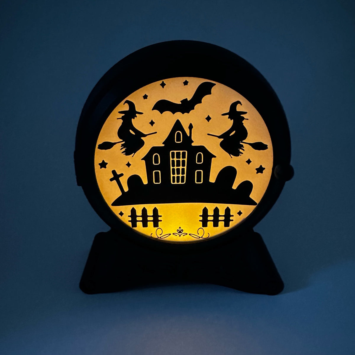 Halloween Tea Light Display Lamp with 6 scenes