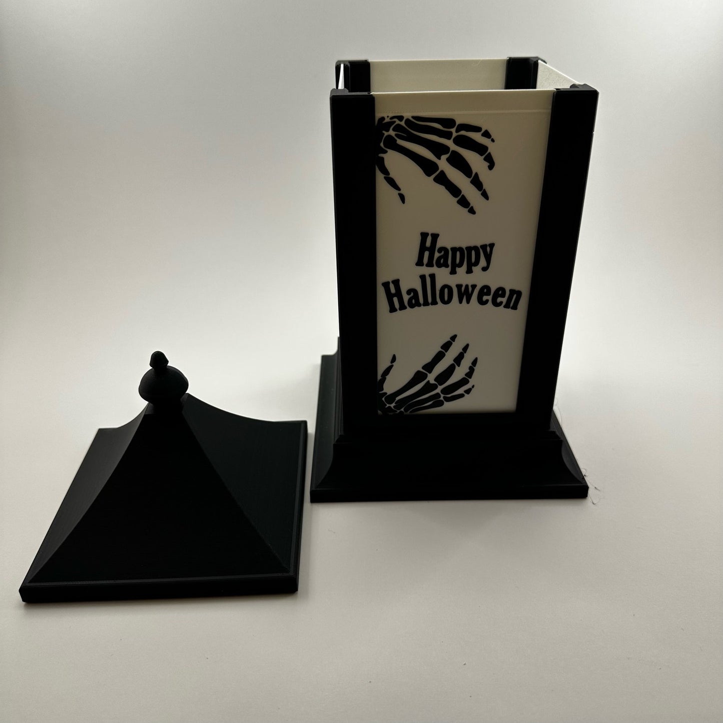 Halloween Lantern display lamp (tea light) - 4 different scenes